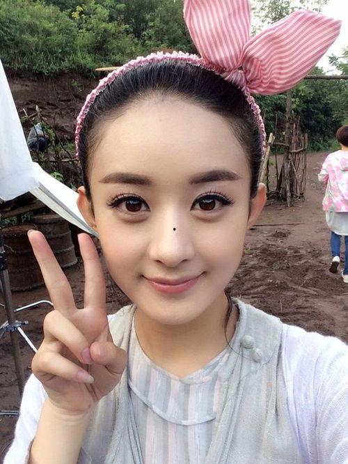 赵丽颖星儿图片